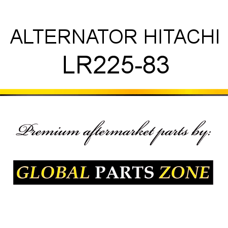ALTERNATOR HITACHI LR225-83
