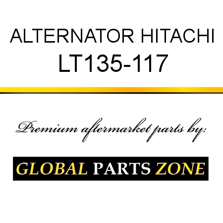 ALTERNATOR HITACHI LT135-117