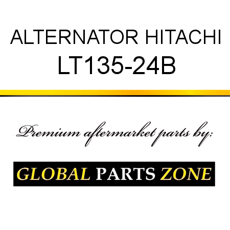 ALTERNATOR HITACHI LT135-24B