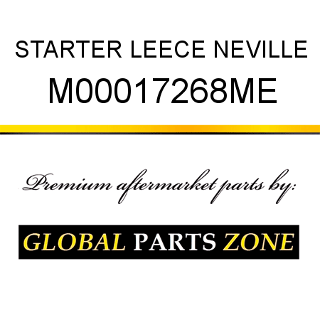 STARTER LEECE NEVILLE M00017268ME