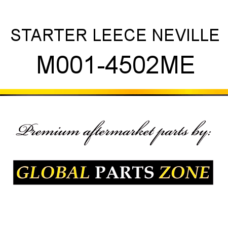 STARTER LEECE NEVILLE M001-4502ME
