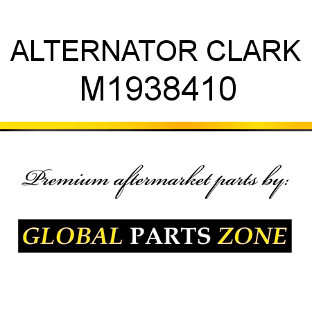 ALTERNATOR CLARK M1938410