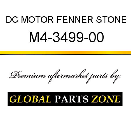 DC MOTOR FENNER STONE M4-3499-00