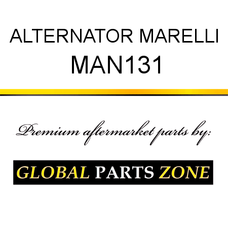 ALTERNATOR MARELLI MAN131