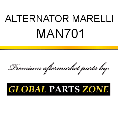 ALTERNATOR MARELLI MAN701