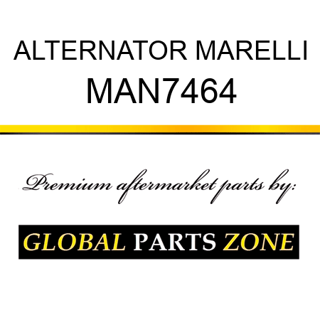 ALTERNATOR MARELLI MAN7464