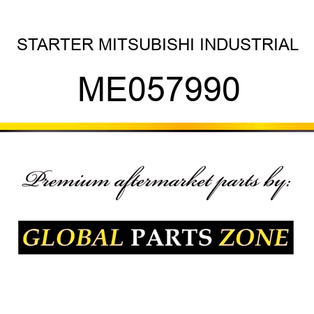 STARTER MITSUBISHI INDUSTRIAL ME057990