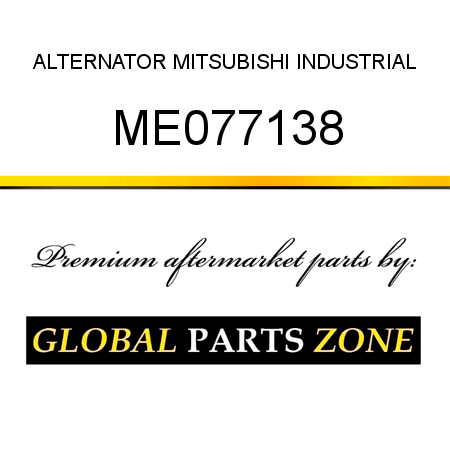 ALTERNATOR MITSUBISHI INDUSTRIAL ME077138