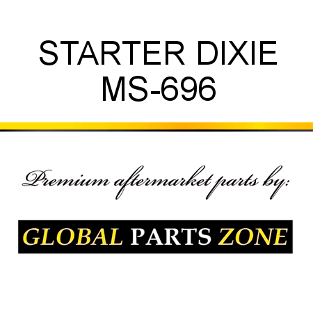 STARTER DIXIE MS-696