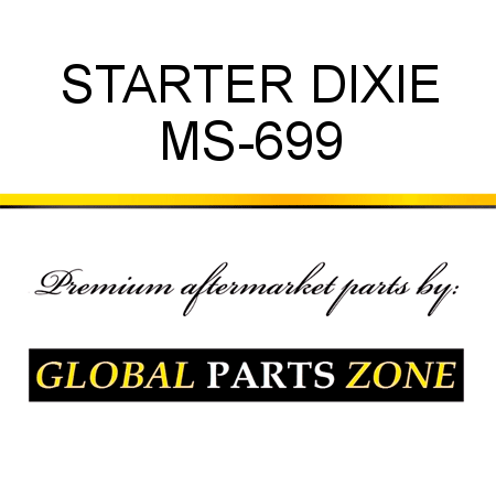 STARTER DIXIE MS-699