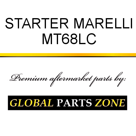 STARTER MARELLI MT68LC