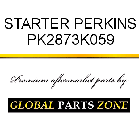 STARTER PERKINS PK2873K059