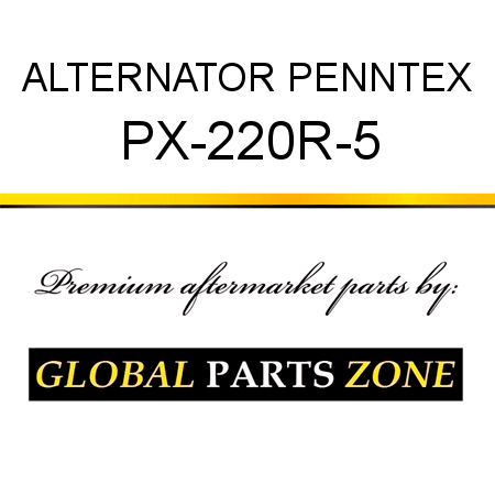 ALTERNATOR PENNTEX PX-220R-5