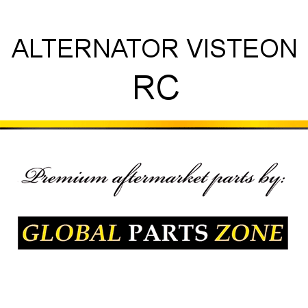 ALTERNATOR VISTEON RC