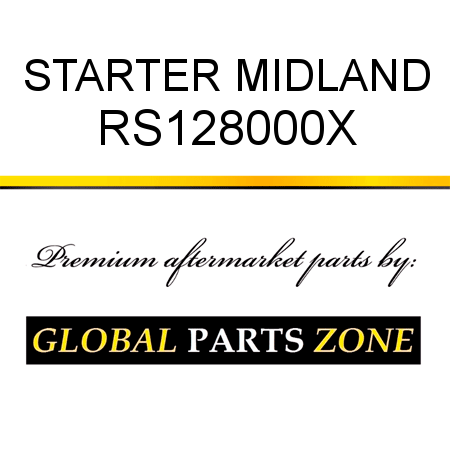 STARTER MIDLAND RS128000X