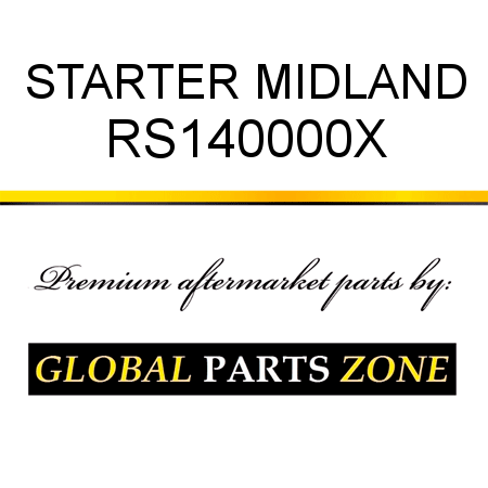 STARTER MIDLAND RS140000X