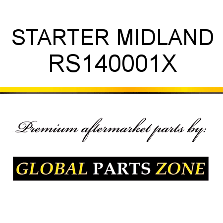 STARTER MIDLAND RS140001X