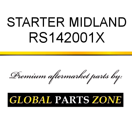 STARTER MIDLAND RS142001X