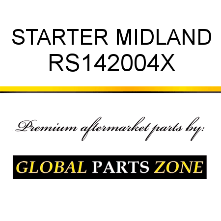 STARTER MIDLAND RS142004X