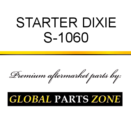 STARTER DIXIE S-1060