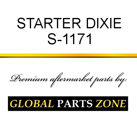 STARTER DIXIE S-1171