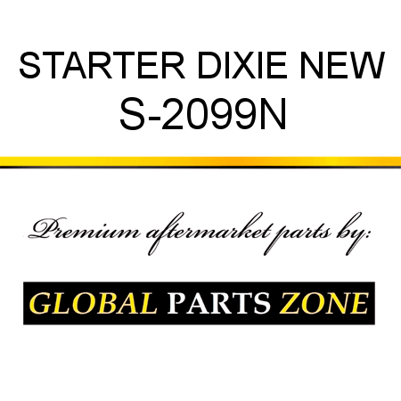 STARTER DIXIE NEW S-2099N