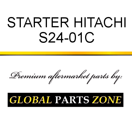 STARTER HITACHI S24-01C