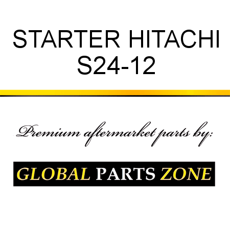 STARTER HITACHI S24-12