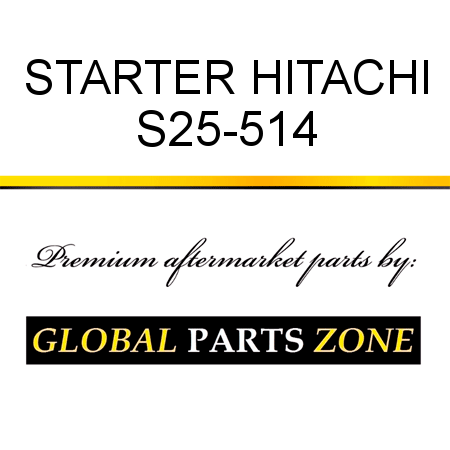 STARTER HITACHI S25-514