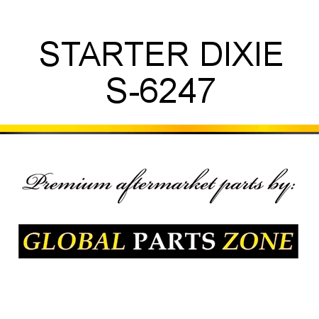 STARTER DIXIE S-6247