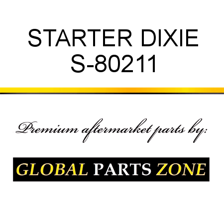 STARTER DIXIE S-80211