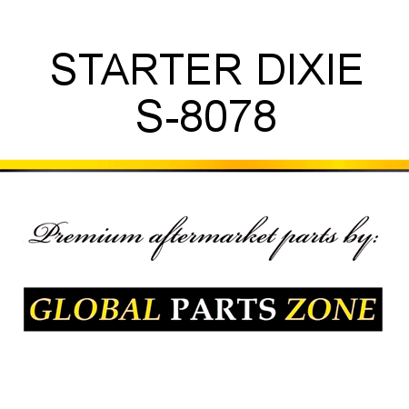 STARTER DIXIE S-8078