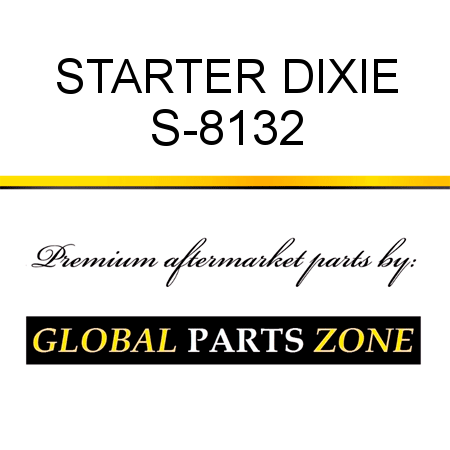 STARTER DIXIE S-8132