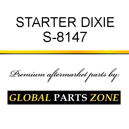 STARTER DIXIE S-8147