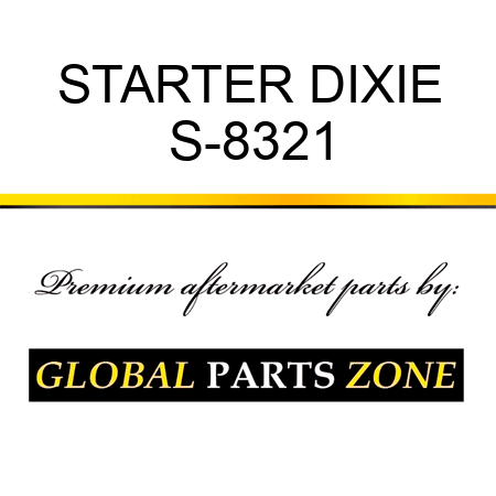 STARTER DIXIE S-8321