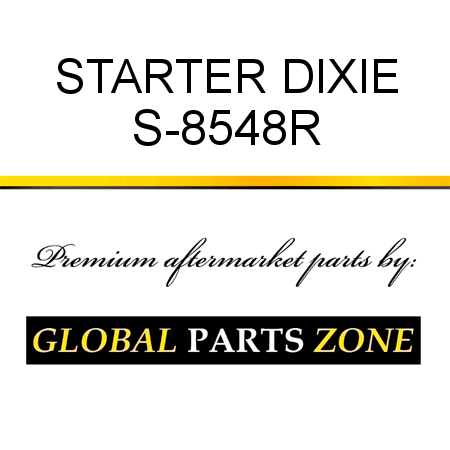 STARTER DIXIE S-8548R