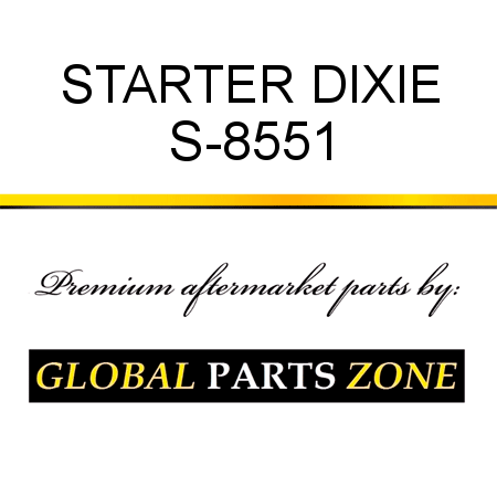 STARTER DIXIE S-8551