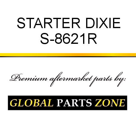 STARTER DIXIE S-8621R