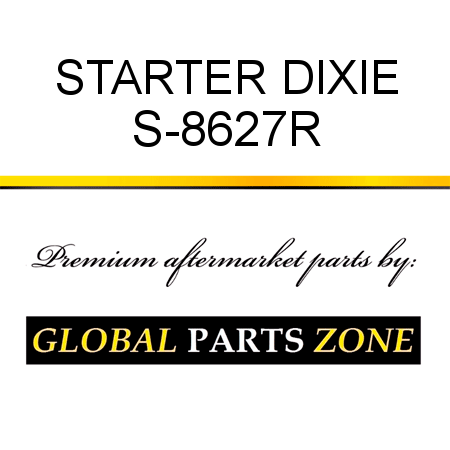 STARTER DIXIE S-8627R