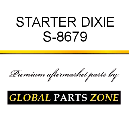 STARTER DIXIE S-8679