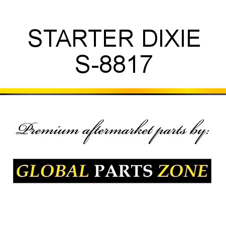STARTER DIXIE S-8817