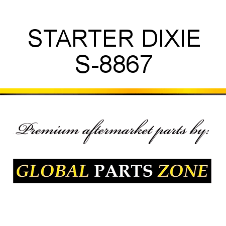 STARTER DIXIE S-8867