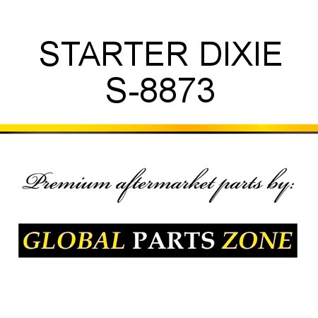 STARTER DIXIE S-8873