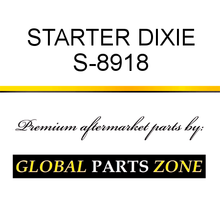 STARTER DIXIE S-8918