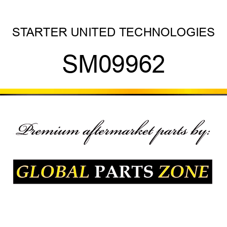 STARTER UNITED TECHNOLOGIES SM09962