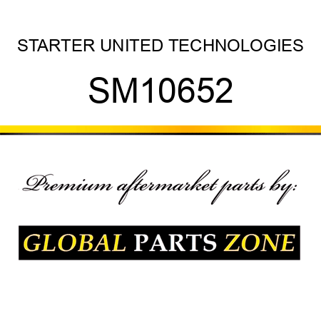 STARTER UNITED TECHNOLOGIES SM10652