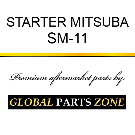 STARTER MITSUBA SM-11