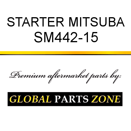 STARTER MITSUBA SM442-15