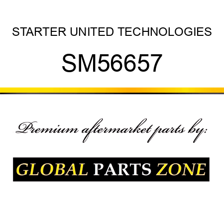 STARTER UNITED TECHNOLOGIES SM56657