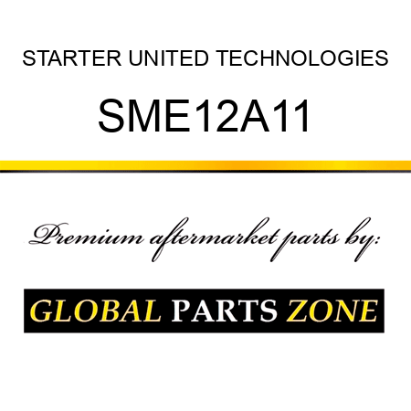 STARTER UNITED TECHNOLOGIES SME12A11